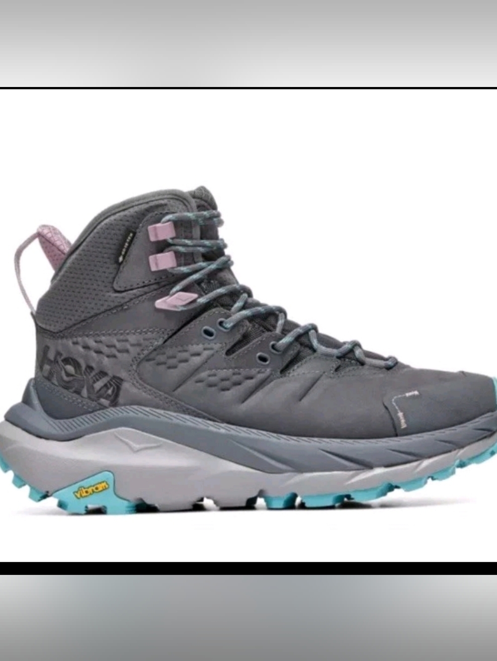 Hoka One One Kaha 2X Women's Purple Walking Hiking  Boots Gore-Tex Size 9B